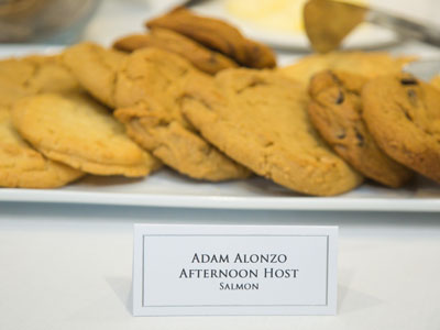 Here are my cookies.  Maybe they`ll bring yours later.