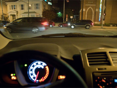 The dangerous part:  Dayton traffic on a Friday evening.