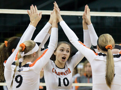 In some other sports, a team is just a group of players.  In volleyball, a team is really a team.