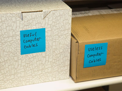 I`ve been organizing at work (see October 23, 2017).