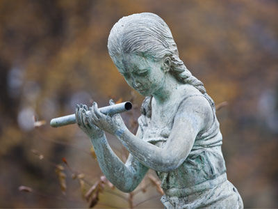 Oh Danny boy, the pipes the pipes are calling from glen to glen and down the mountain side.  The summer`s gone and all the flowers dying.