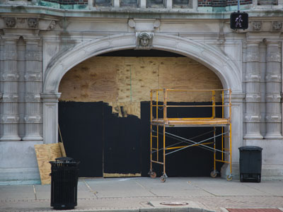 I wanna see it painted, painted, painted, painted black.  MICK JAGGER