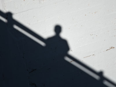 Main Street bridge, 1:33pm.