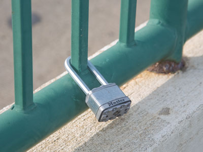 The Pont des Arts of Dayton, Ohio.