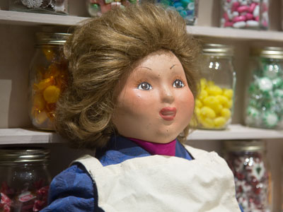 Do I want candy bad enough to ask this lady for it?