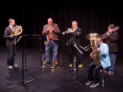 The morning got off to a musical start.