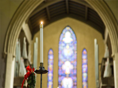 So I retreated into the serenity of the cathedral.