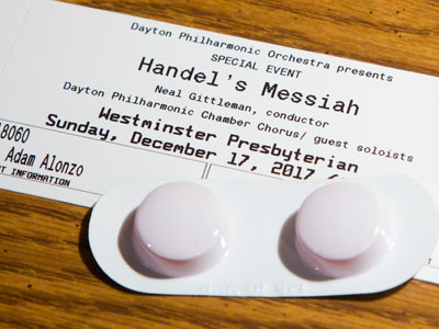 Two cough drops should get me through Messiah.