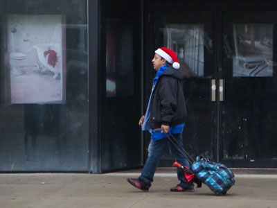 I must admit I chased after this guy once I saw his hat.