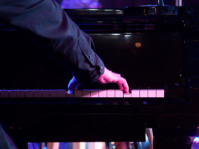 Randy Villars played piano during part of the jam (see December 9, 2015).
