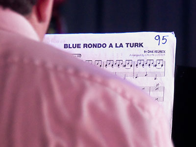 Unfortunately, Dave Brubeck was unable to make it.