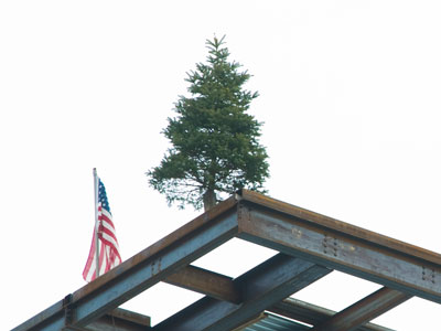For more than a thousand years, builders around the world have observed the topping-out ceremony.