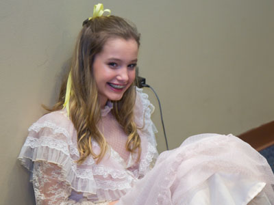 Since when are there cell phones in `Hello Dolly`?