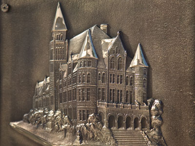 The smallest building in downtown Dayton.