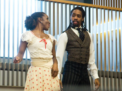 Seen my lady home las` night.  Jump back, honey, jump back! PAUL LAURENCE DUNBAR