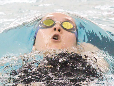 I was going for the reflection off the goggles, but I`ll gladly take the dome of water too.