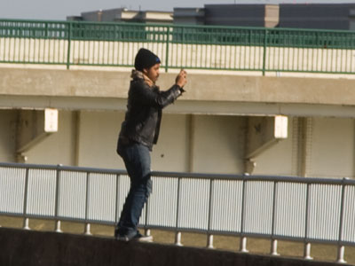 As I walked past, he asked me if I was a photographer.  I`ve always had trouble answering that question.