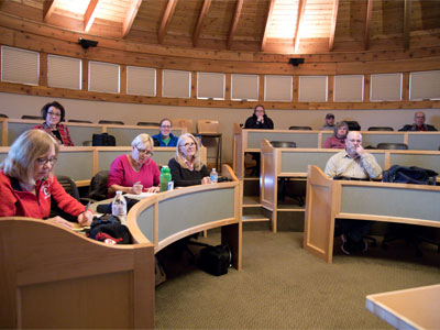 My busy day began with a photography workshop . . . 