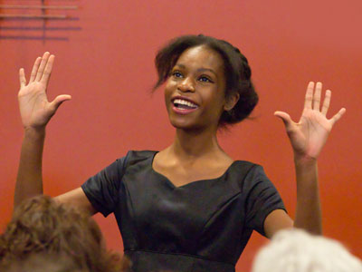 Some people sang.  I took pictures of that . . . 