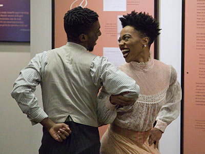 Seen my lady home las` night. Jump back, honey, jump back! PAUL LAURENCE DUNBAR