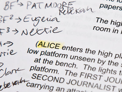 Writing is really all about rewriting.