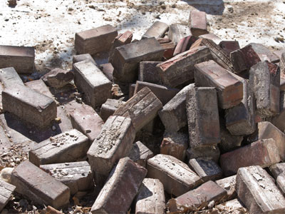 It`s easier to take something apart than put it together.