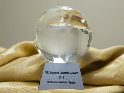 I didn`t win the award.  I just took the picture.