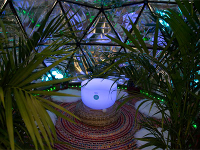 No, wait, it`s a `sensorium`  by University of Dayton Visual Arts student Melanie Zebrowski.