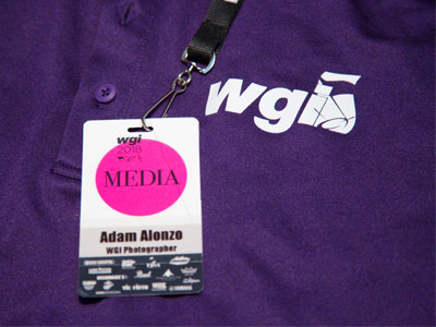 Somebody decided that I need a purple shirt.