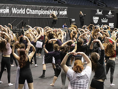 After a long weekend of competition, they kept dancing.