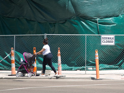 Don`t worry, her baby was wearing a hardhat.