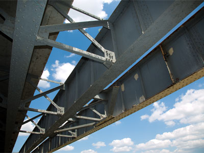 Bridges aren`t usually see-through.