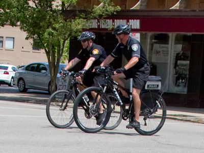 Today begins and ends with bikes.