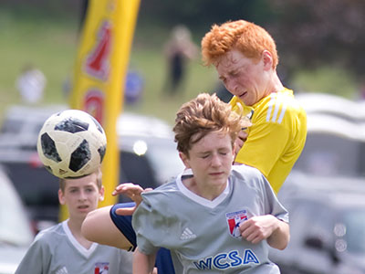 A concussion waiting to happen.