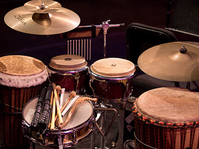 During a rehearsal, I can go wherever I want.