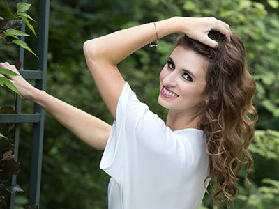 Last time I saw her, she was dressed like a peacock (see October 29, 2016).