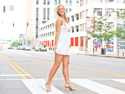 On a Sunday morning, it would be hard to get run over.