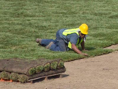 Getting ready for the first concert (see June 27, 2018).