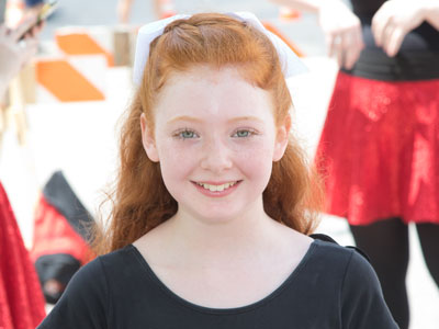 Irish eyes are smiling.