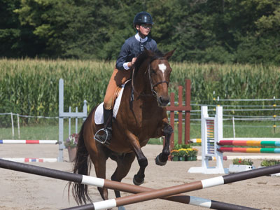 I learned a lot by listening to the coaches yelling advice.