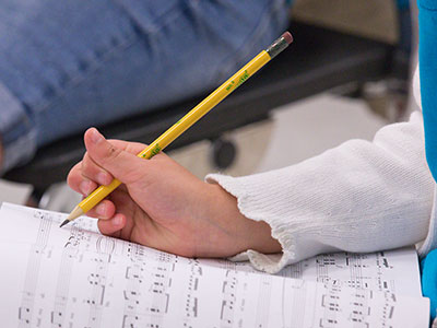 When the director makes changes just before the show.