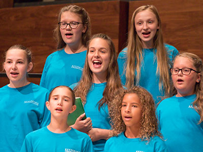 Happiness is being a soprano.