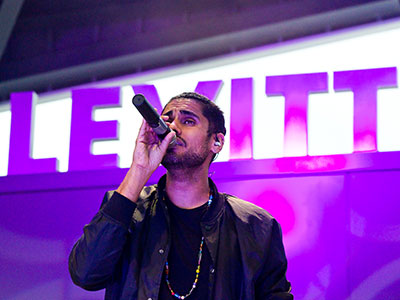 They got the crowd on their feet at the Levitt Pavilion.