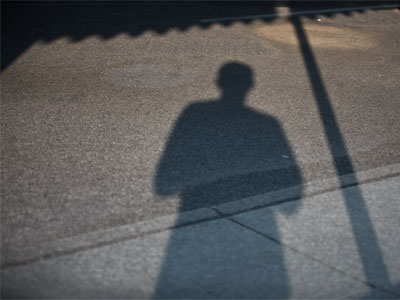 Everything`s bright and sunny until I come along.