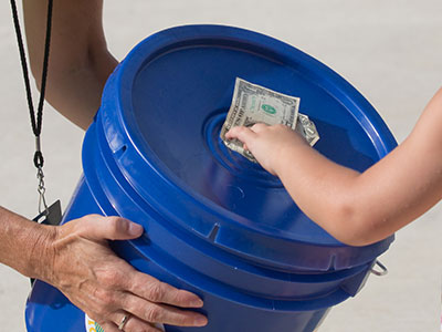 Shows are free, but anyone can make a contribution.