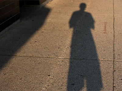 One of the bad things is being followed around by a panhandler first thing in the morning.