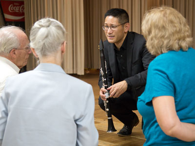 After hearing John Kurokawa in recital, I now realize just how bad most clarinet players are by comparison.