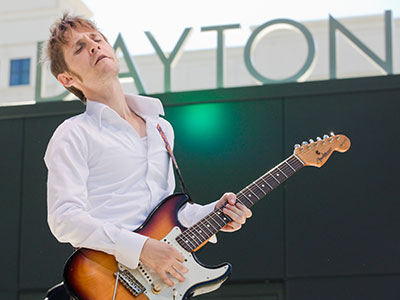 Noah Wotherspoon has been playing the blues in Dayton since his early teens.