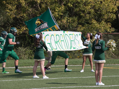 Soon after the team ran onto the field, things went bad.