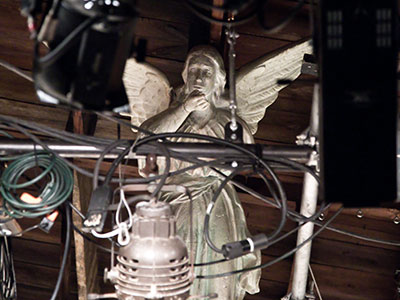 The theatre was watched over by a guardian angel.